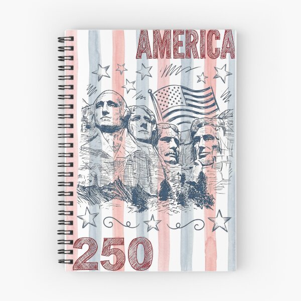 Item preview, America 250 Coquette Striped Design, Mount Rushmore 4th of July, USA 250th Anniversary, Patriotic Design, 1776 designed and sold by ChaaiTee.