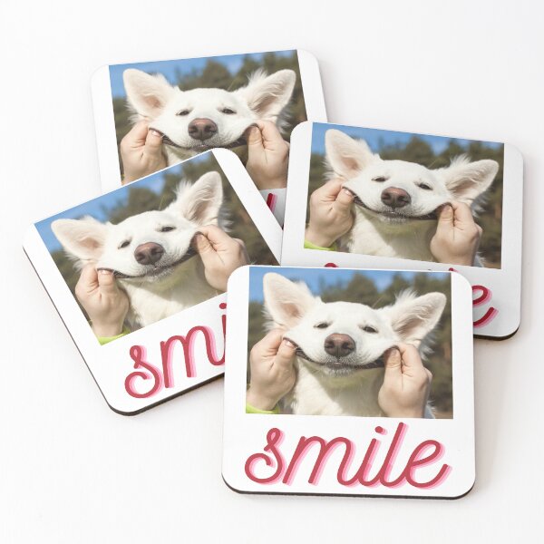 Item preview, Smile and Dog Smile. designed and sold by Dinasshop.