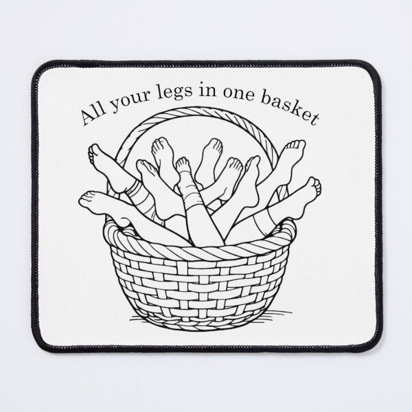 Item preview, All legs in one basket designed and sold by SloganStorm.