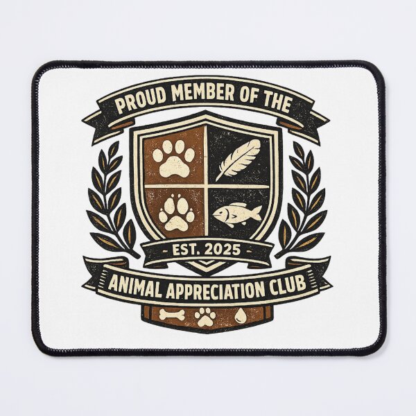 Item preview, Proud Member Animal Appreciation Club designed and sold by Dresut.