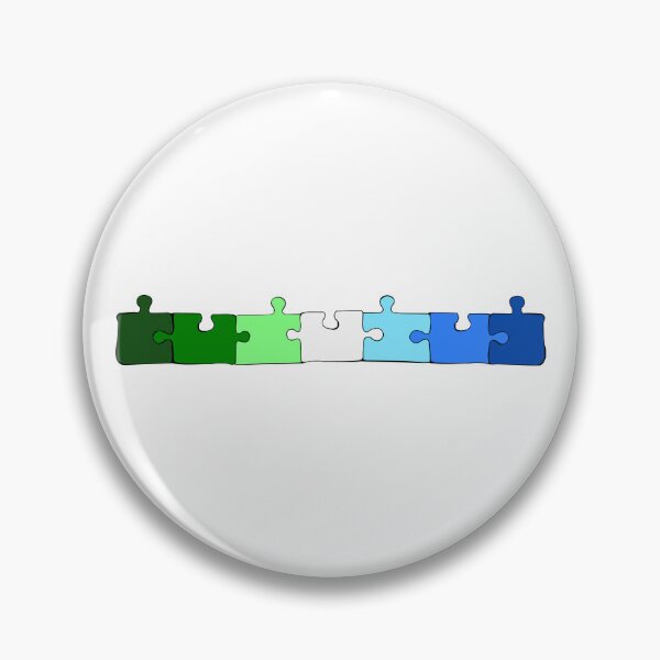 Item preview, Gay Pride Puzzle Pieces Pride Flag designed and sold by HarveyHandcraftsandDesigns.