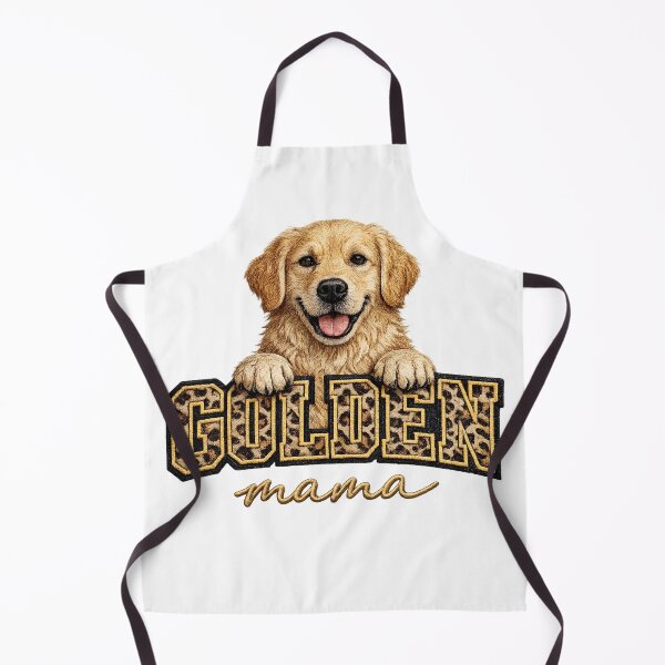 Item preview, Golden Mama Leopard Print Golden Retriever Design | Trendy Golden Retriever Dog Mom Art | Cute Golden Retriever Lover Gift | Dog Mom Aesthetic Golden Retriever Graphic designed and sold by Noe Mill.