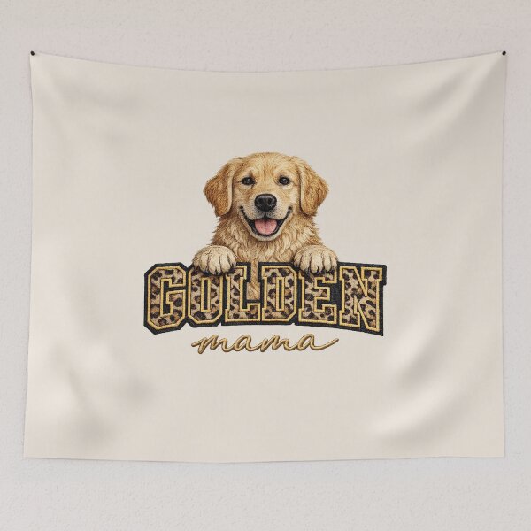 Item preview, Golden Mama Leopard Print Golden Retriever Design | Trendy Golden Retriever Dog Mom Art | Cute Golden Retriever Lover Gift | Dog Mom Aesthetic Golden Retriever Graphic designed and sold by Noe Mill.