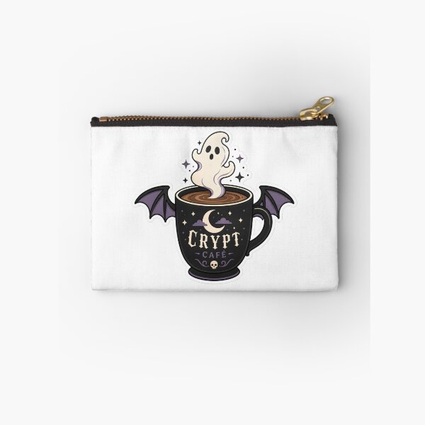 Item preview, Cozy Crypt Coffee Club Gothic Cafe Aesthetic designed and sold by StickyGuys.