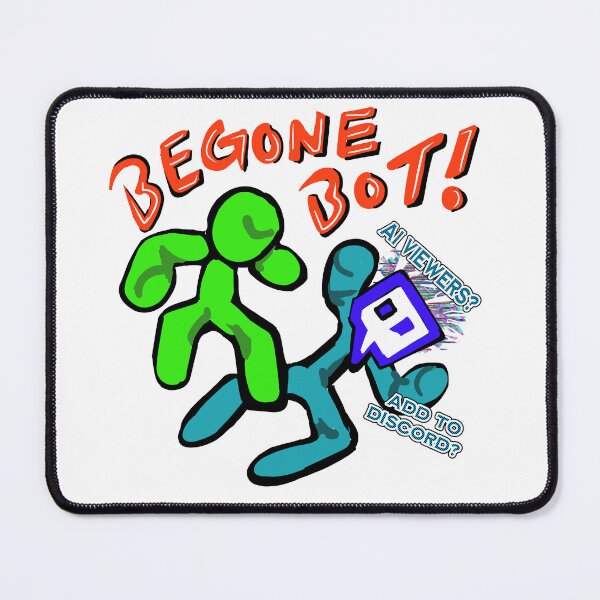 Item preview, Begone Bot! designed and sold by Bunkyard.