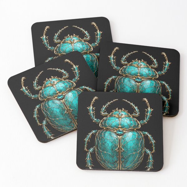 Item preview, Obsidian Scarab designed and sold by PXLSKN.