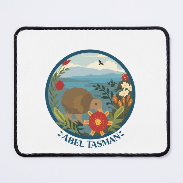 Item preview, Abel Tasman National Park New Zealand Kiwi Bird Travel Souvenir designed and sold by RetroMini2026.