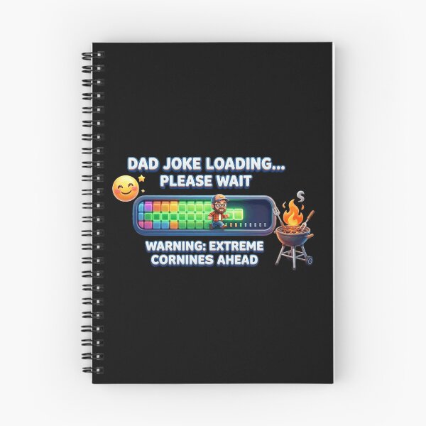 Item preview, Dad Joke Loading Please Wait – Funny BBQ Gamer Dad Humor Design designed and sold by MartBook.