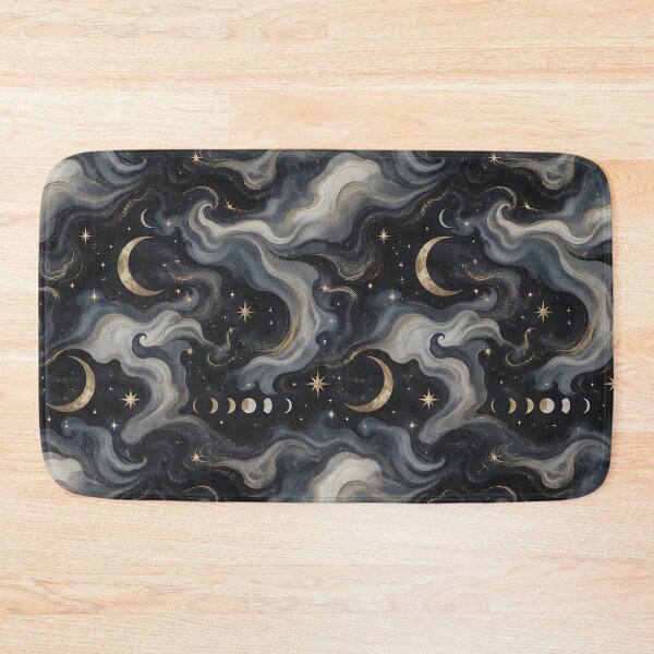 Item preview, Marble Moon Swirl Celestial Pattern designed and sold by StickyGuys.