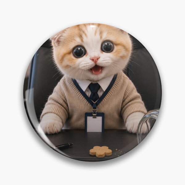 Item preview, Cookie Jar CEO Cat designed and sold by LovelyCatGalaxy.