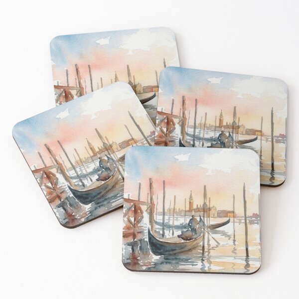 Item preview, Venice Gondola Sunset designed and sold by caracatita75.