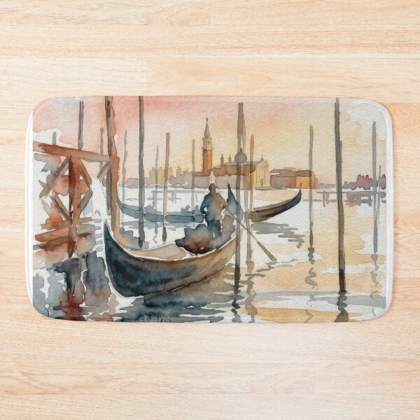 Item preview, Venice Gondola Sunset designed and sold by caracatita75.