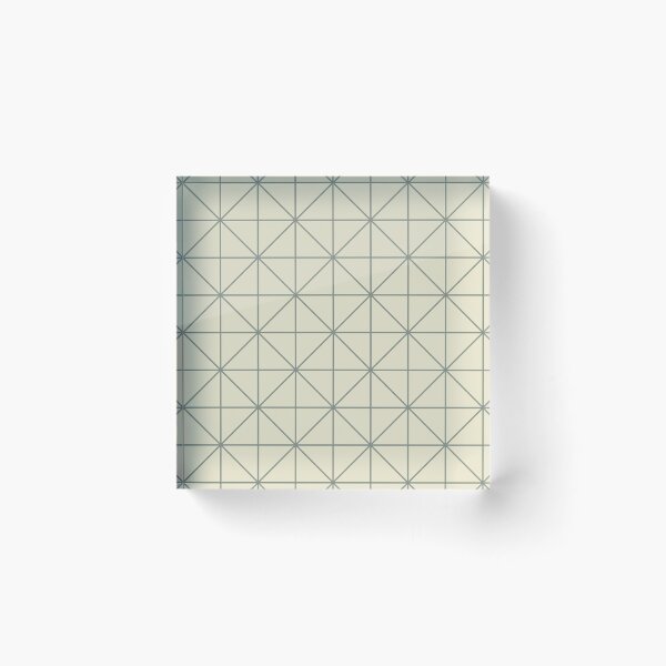 Item preview, Dirty white & dolphin gray mesh designed and sold by Mint + Midnight.