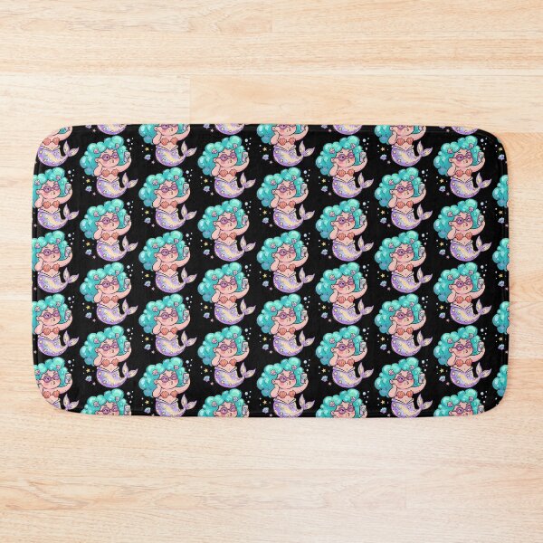 Item preview, Azure Haired Selfie Siren designed and sold by Emegan Print Art.