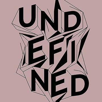 Artwork thumbnail, Undefined Typography Design by Rovano