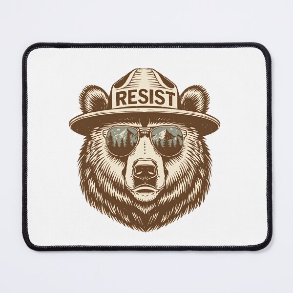 Item preview, Resist Environmental Activist Nature Conservationist designed and sold by RetroMini2026.