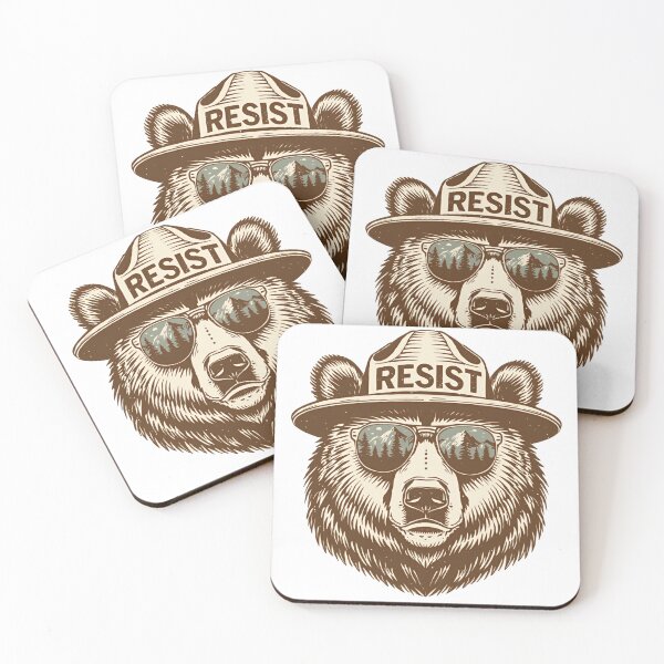 Item preview, Resist Environmental Activist Nature Conservationist designed and sold by RetroMini2026.