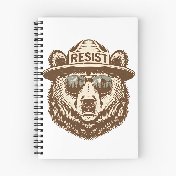 Item preview, Resist Environmental Activist Nature Conservationist designed and sold by RetroMini2026.