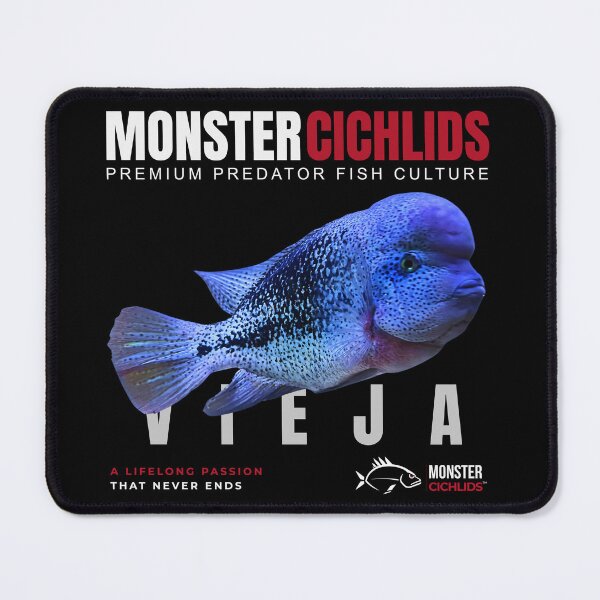 Item preview, Monster Cichlids Vieja Predator Fish T-Shirt designed and sold by MonsterCichlidsTV.