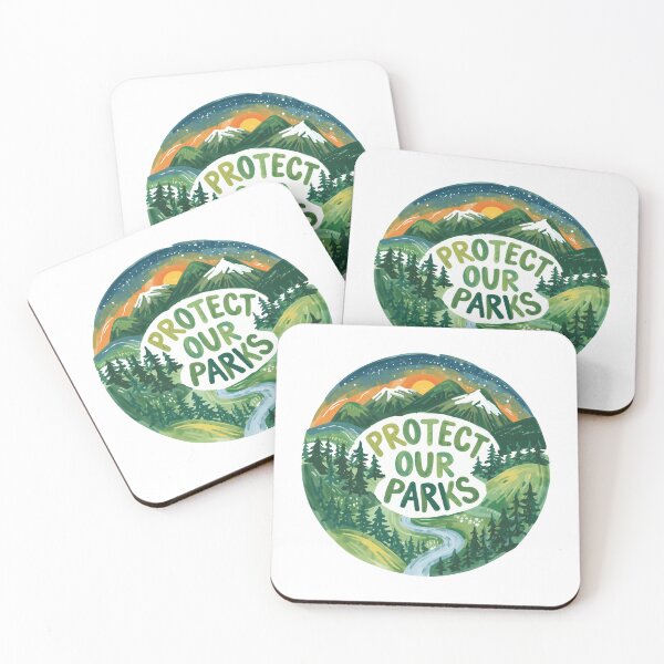 Item preview, Protect Our Parks Nature Conservation National Park Outdoor Lover Environmentalist designed and sold by RetroMini2026.