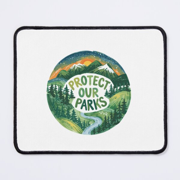 Item preview, Protect Our Parks Nature Conservation National Park Outdoor Lover Environmentalist designed and sold by RetroMini2026.