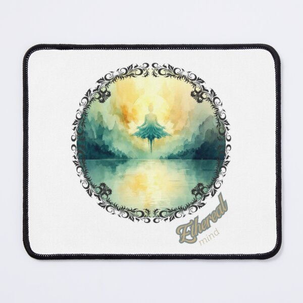 Item preview, Boho Chic Meditating Buddha Turquoise Lake Graphic Design designed and sold by Miheerala.