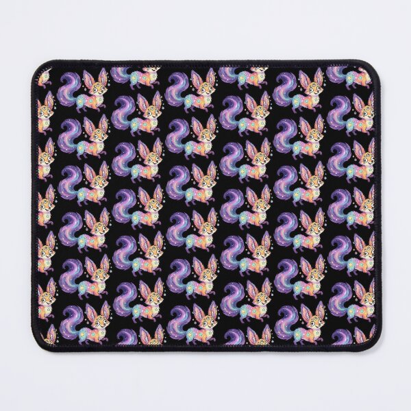 Item preview, Five-Eyed Iridescent Fennec Nebula designed and sold by Emegan Print Art.