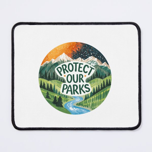 Item preview, Protect Our Parks National Parks Conservation Advocate designed and sold by RetroMini2026.