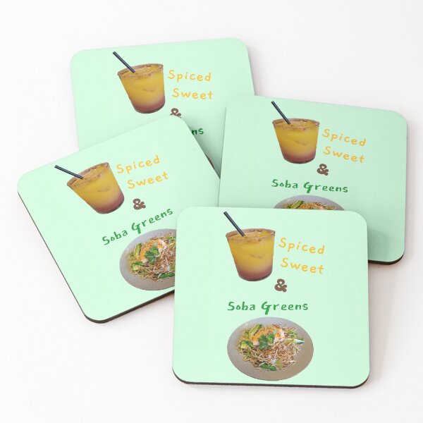 Item preview, Spiced Sweet & Soba Greens designed and sold by Sibyl-Arts.