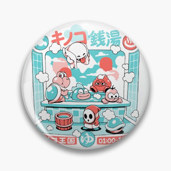 Item preview, Mushroom Bathhouse designed and sold by Ilustrata®.