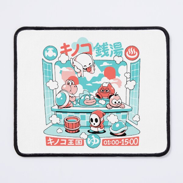 Item preview, Mushroom Bathhouse designed and sold by Ilustrata®.
