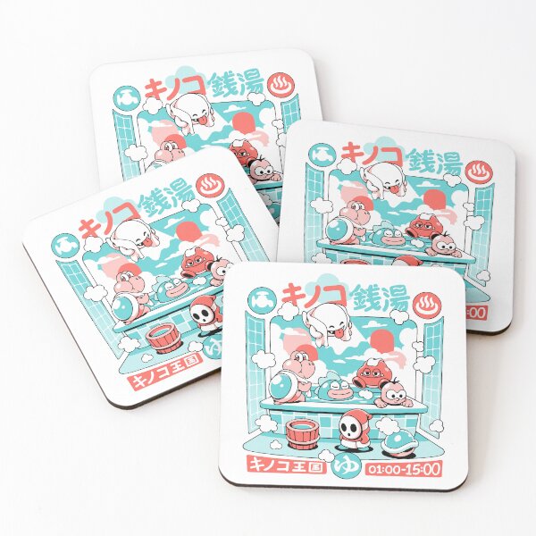 Item preview, Mushroom Bathhouse designed and sold by Ilustrata®.