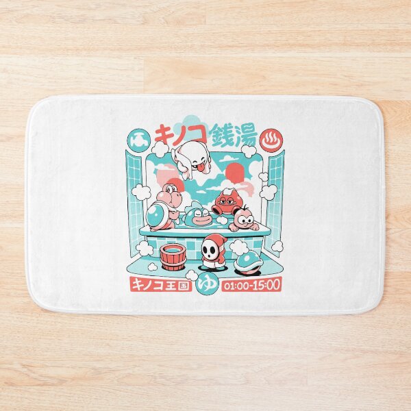 Item preview, Mushroom Bathhouse designed and sold by Ilustrata®.