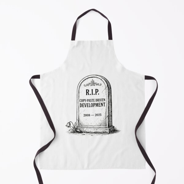Item preview, Copy-Paste Driven Development RIP Tech Humor designed and sold by Bianca Oltean.