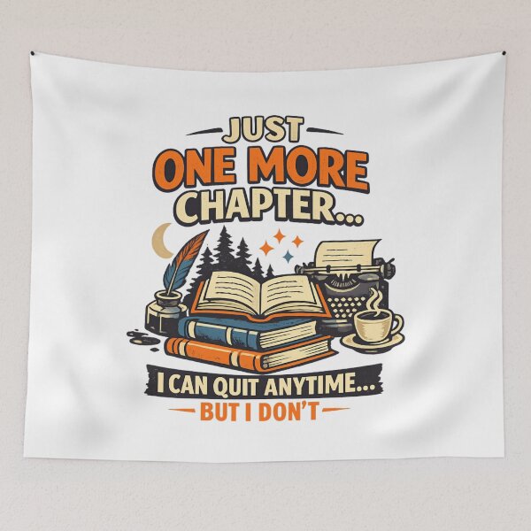 Item preview, Just One More Chapter - Book Lover designed and sold by SidTastic .