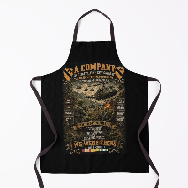 Item preview, A Company, 2nd Battalion, 12th Cavalry Regiment, 1st Cavalry Division (Airmobile) — Vietnam, 1968–1969 designed and sold by Military Insignia Products.