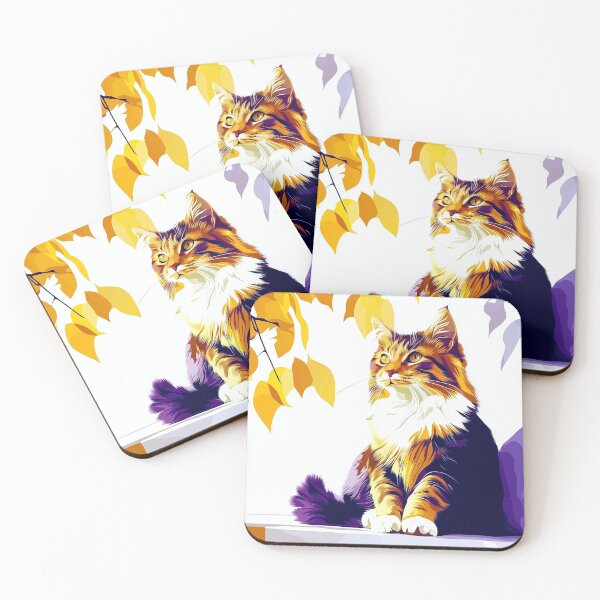 Item preview, Majestic Cat Puzzle – Colorful Feline Art Jigsaw Puzzle for Adults designed and sold by olenapetol.