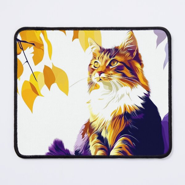 Item preview, Majestic Cat Puzzle – Colorful Feline Art Jigsaw Puzzle for Adults designed and sold by olenapetol.
