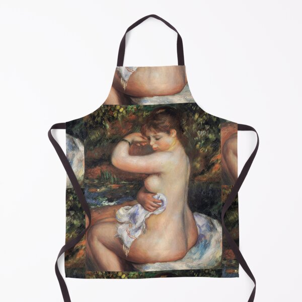 Item preview, After the Bath by Pierre-Auguste Renoir: Sensuous Impressionist Nude Poster designed and sold by artofuniverse.