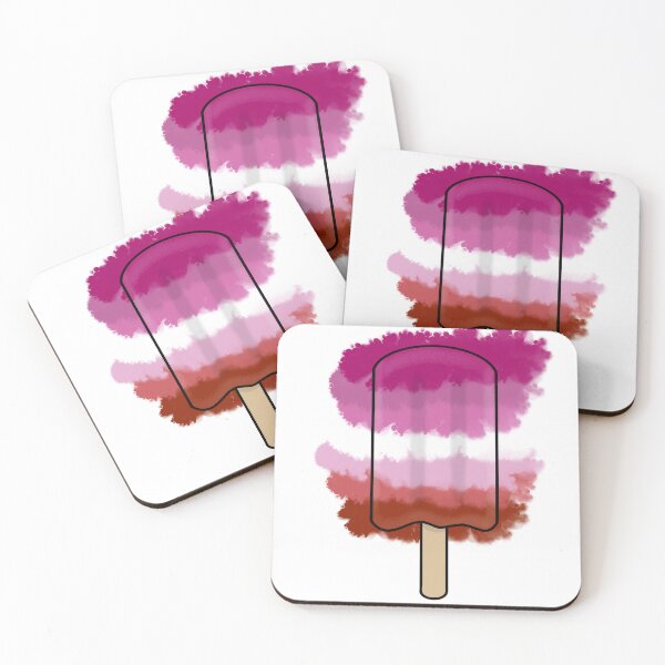Item preview, Pride Ice Pop - Lesbian designed and sold by CrimsonAdri.