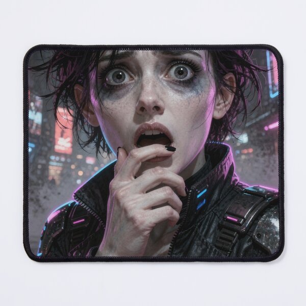 Item preview, Expressive Cyberpunk Painterly Goth designed and sold by Davidaccio Collection .