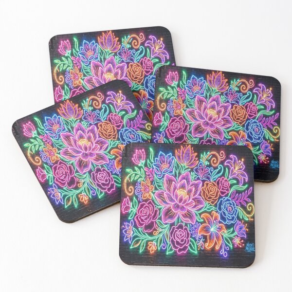Item preview, neon electric bloom designed and sold by Linders Lucious Looks.