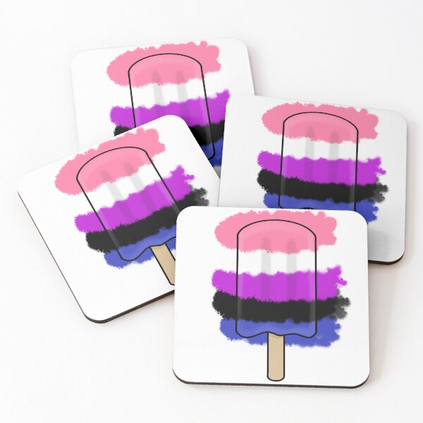Item preview, Pride Ice Pop - Genderfluid designed and sold by CrimsonAdri.