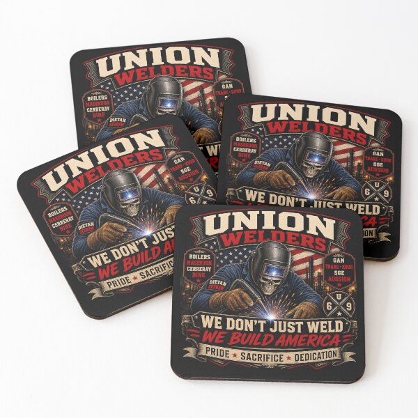 Item preview, We Don't Just Weld We Build America Shirt | Union Welder Patriotic Welding Design designed and sold by LabCore.