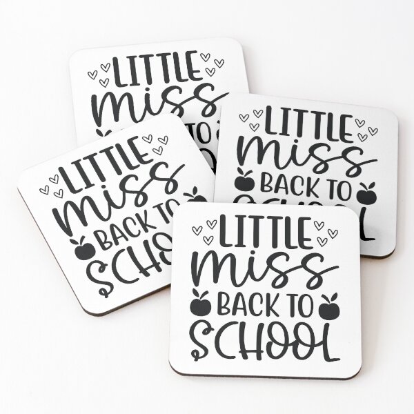 Item preview, Little Miss Back To School - Cute Kindergarten Teacher Grade Classroom Student Gift designed and sold by FuzionRaptor.