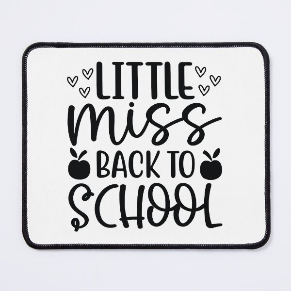 Item preview, Little Miss Back To School - Cute Kindergarten Teacher Grade Classroom Student Gift designed and sold by FuzionRaptor.