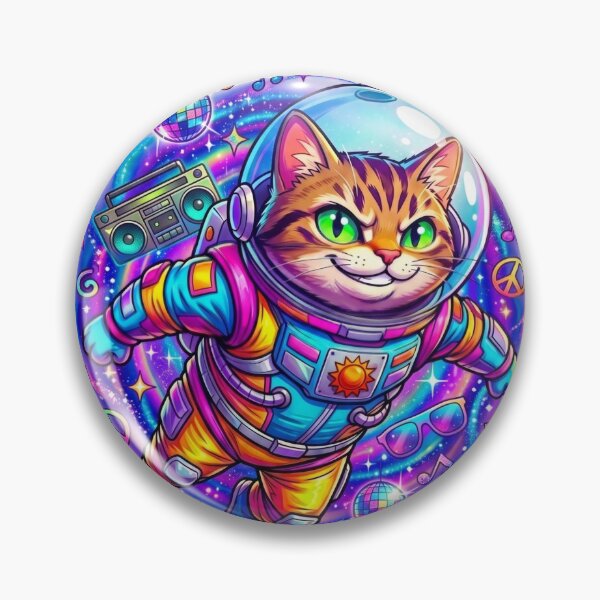 Item preview, Space Cat designed and sold by PP&RAINBOW SHOP.