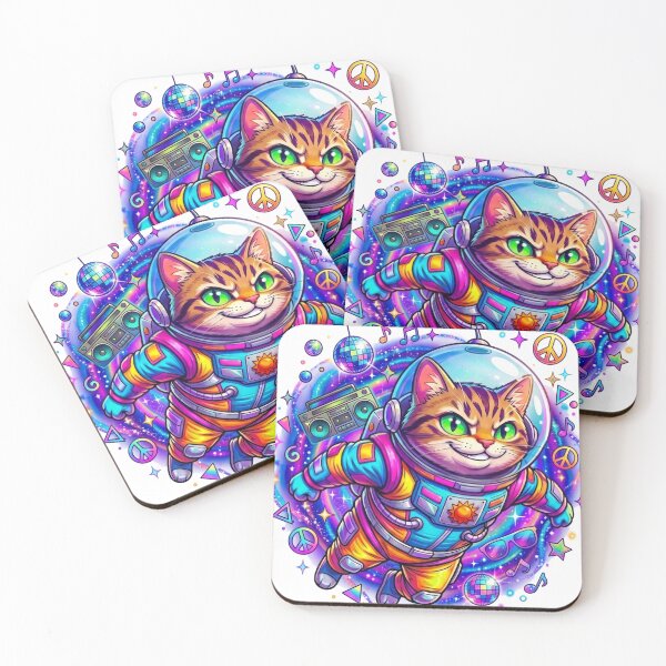 Item preview, Space Cat designed and sold by PP&RAINBOW SHOP.