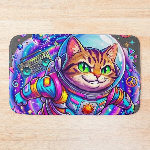 Item preview, Space Cat designed and sold by PP&RAINBOW SHOP.