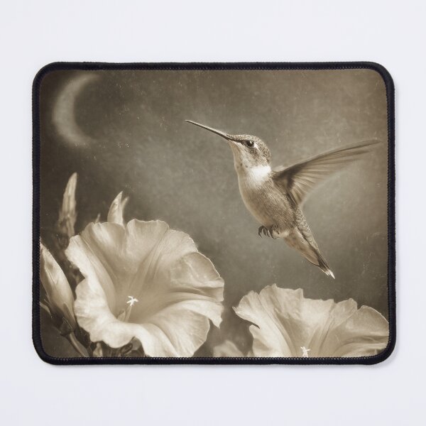 Item preview, Moonlit Hummingbird Garden designed and sold by SpecInkStudio.